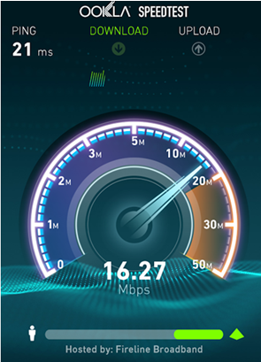 How do you test the DSL speed of BellSouth?